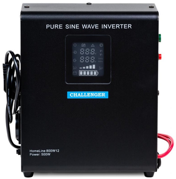 ДБЖ Challenger HomeLine 800W12 (500 Вт) з правильною синусоїдою 12В