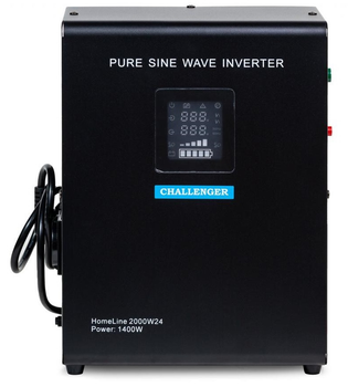 ДБЖ Challenger HomeLine 2000W24 (Потужність 1400 Вт) з правильною синусоїдою 24В