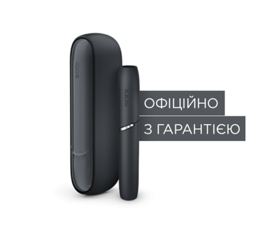 IQOS 3 Duo Черный - Набор для нагревания табака (Палочки для чистки в комплекте)