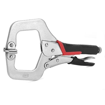 Клещи зажимные Intertool С-образн. 280мм CrV UT-5206
