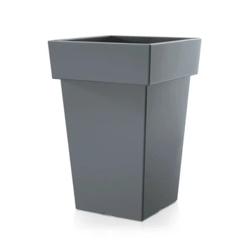 Горшок для цветов Prosperplast Lofly Square 24см Серый (DLOFQ240-405U)