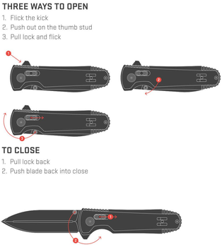 Складной нож SOG Ultra XR(12-63-01-57)