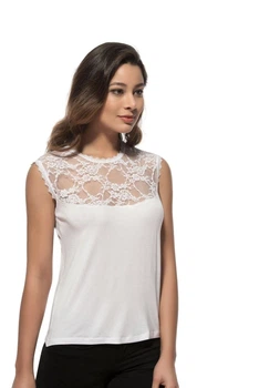Майка женская белая XL Ozkan 1429