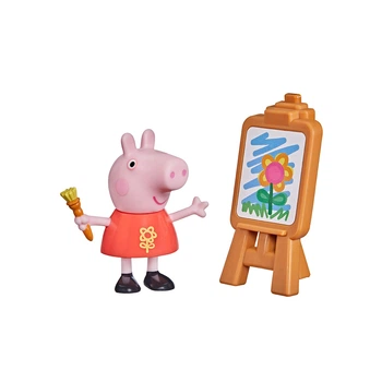 Фигурка свинка Peppa серии Веселые друзья с мольбертом