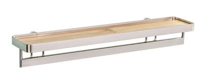 Полка подвесная Wenko Premium, 40x5.5x8 см серебристый (54801100)