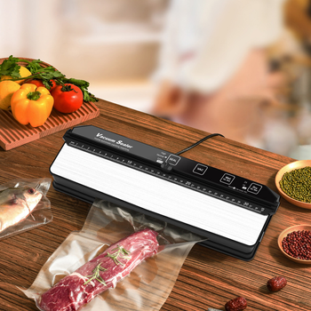 Вакуумный упаковщик Vacuum Sealer AP-13 Вакууматор для продуктов бытовой +15 вакуумных пакетов