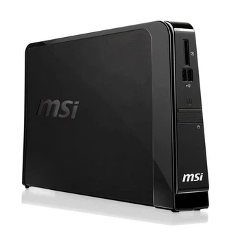 Неттоп б/в MSI Wind Box DC200 USFF /Atom 230 1 ядро 1.6 GHz/2GB DDR2/60GB SSD/GMA Graphics 950 / Wi-Fi + БП