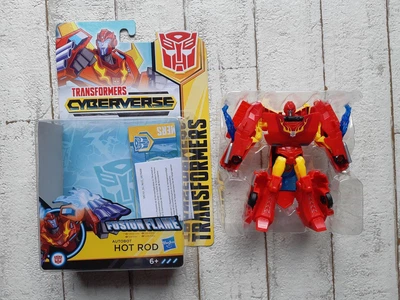 Трансформер Transformers Кибервселенная Хот Род Hasbro E1884 E3638