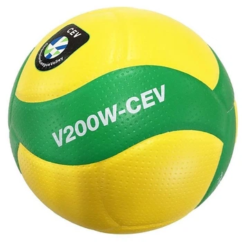 Мяч волейбольный MIKASA V200W - СEV №5 Желто-зеленый
