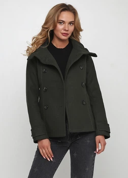 Пальто піджак H&M 32 Темно-зелений 0390162_зеленый_04