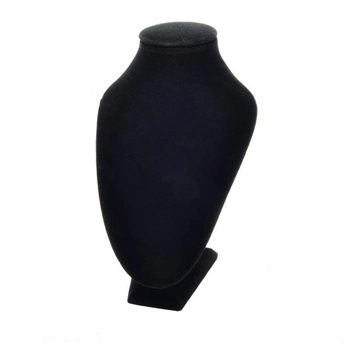 Подставка под колье бархатная Шея, 17х11 см, Черная, 1 шт (UPK-025611) Polimex