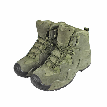 Ботинки тактические Lesko 998 Green 45 спецобувь для военнослужащих армейская