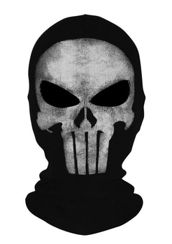 Балаклава маска підшоломник бафф з черепом привид Call of Duty Ghost унісекс коттон (49151-Нов)