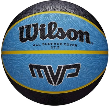 Мяч баскетбольный Wilson MVP Mini р. 3 (WTB9017XB03) Black/Blue