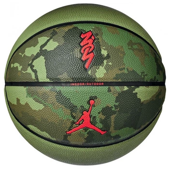 Мяч баскетбольный Nike Jordan All Court 8P Z. Williamson р. 7 (J.100.4141.965.07) Deflated Asparagus/Black/University