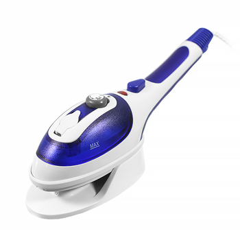 Отпариватель для одежды Lesko JK-9518 Blue мощность 800W ручной утюг щетка
