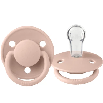 Пустушка BIBS De Lux Silicone Blush 0-36 міс