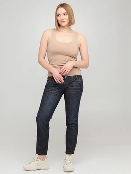 Демисезонные зауженные, укороченные джинсы Killah DL0805-F09950PIN 2XL (58492XL) Синий