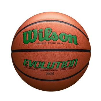Мяч баскетбольный Wilson Evolution 295 Game Ball р. 7 (WTB0595XB0701) Green