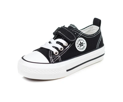 Кеды Fashion A5000 черн (25-30) Чёрный 28