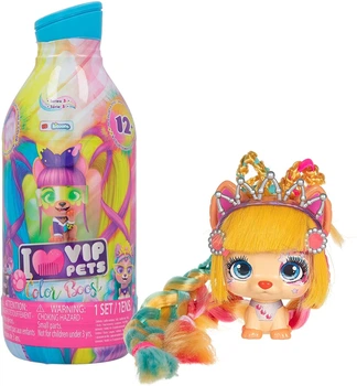 Игровой набор с фигуркой-сюрпризом VIP Pets Color Boost S3 Модный любимец в ассортименте (712003)