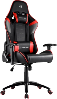 Игровое кресло 2E Gaming Chair BUSHIDO Black/Red (2E-GC-BUS-BKRD)