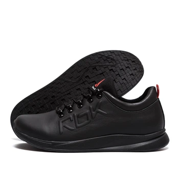 Мужские кожаные кроссовки R10ch Black Р. 45