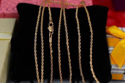Цепь Xuping Jewelry канатик 60 см 1 мм золотистая