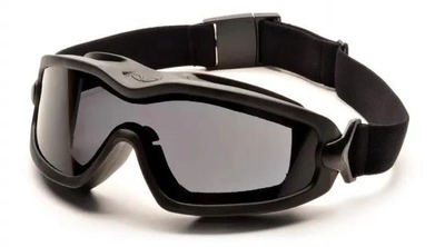 Очки защитные баллистическая маска с уплотнителем Pyramex V2G-XP черный (2В2Г-20П)