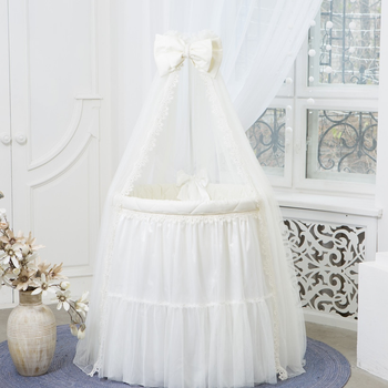 Комплект дитячого постільного Ovaldress L'collection білий овал 012835