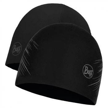 Шапка Buff Microfiber Reversible Hat R-solid black чорний