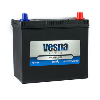 Аккумулятор Vesna Japan 45 Ah/12V [+ -] низкий