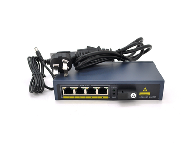 PoE коммутатор SICSO FT-1F4EP (4xPOE, 1xSFP)