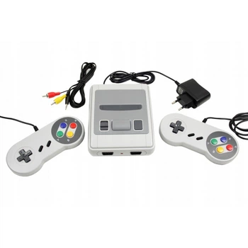 Игровая приставка NES Mini Консоль 2 джойстика 620 SUPER видеоигр Серая