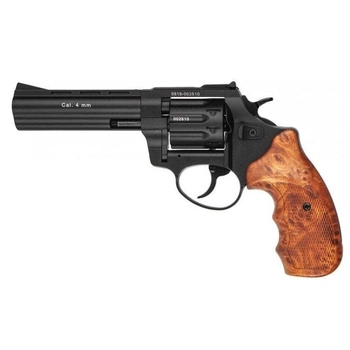 Револьвер под патрон Флобера Stalker 4.5" коричневая рукоятка под дерево (ST45W) 170 м/с