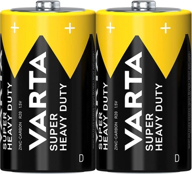 Батарейка VARTA Superlife D/R20 (2шт)