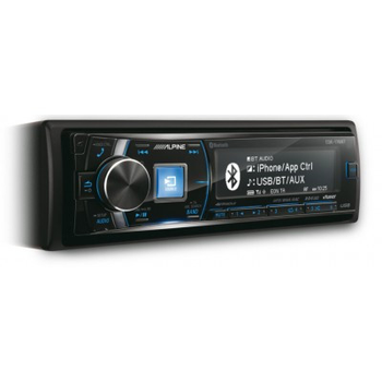 Автомагнітола Alpine CDE-178BT 1DIN чорна