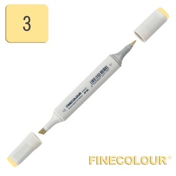 Маркер спиртовой Finecolour Sketchmarker 003 желтый Y3