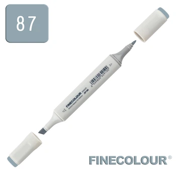Маркер спиртовой Finecolour Sketchmarker 087 серо-синий №6 BG87