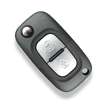 Корпус ключа с язычком, на 2 кнопки (выкидной язычок) на Renault (256-3423)
