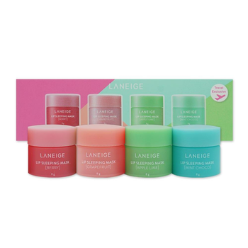 Набір бальзам-маски LANEIGE Sleeping Mask Mini Kit для губ відновлюючі, 4 шт х 8г