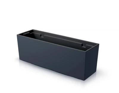 Горшок террасовый для цветов Urbi Case 60см - Антрацит (DUC600-S433)