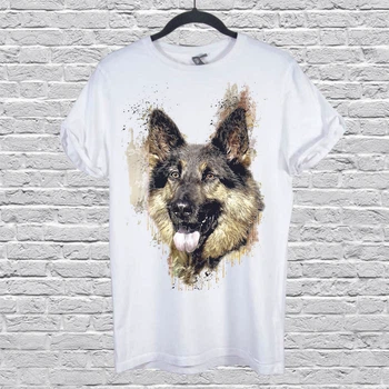 Футболка YOUstyle Dog 0115 XS White