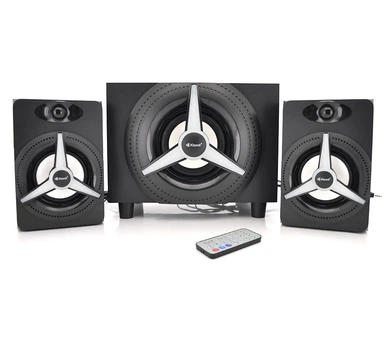 Комп'ютерні стовпчики 2.1 Kisonli TM-7000A, Bluetooth, AUX, FM, 15W+2x5W