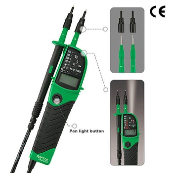 Тестер автомобильный универсальный с цифровым дисплеем 12~690V AC/DC Toptul 000282328