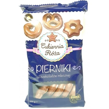 Пряники Cukiernia Roza Pierniki у молочному шоколаді, 500 г