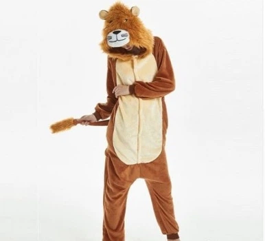 Піжама кігурумі Лев Коричневий Kigurumi kcr0097 S (149-159 см)