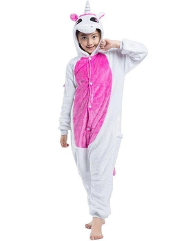 Дитяча піжама кігурумі Єдиноріг Рожевий Kigurumi kcr0042 130 см