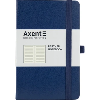 Книга записная Axent Partner 125х195 мм в линейку 96 листов Синяя (8308-02-A)