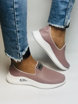 Женские кеды Evromoda 38 Пудровый 2593